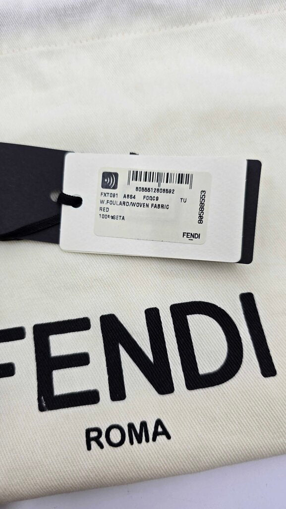 Fendi Printed Silk Scarf