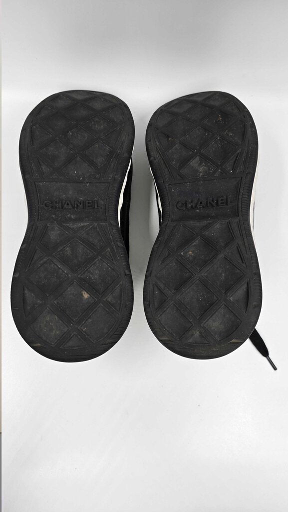 Chanel Interlocking CC Logo Sneakers