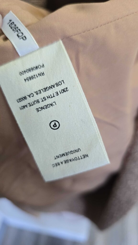 L'Agence Brooke Double Breasted Tweed Cropped Blazer