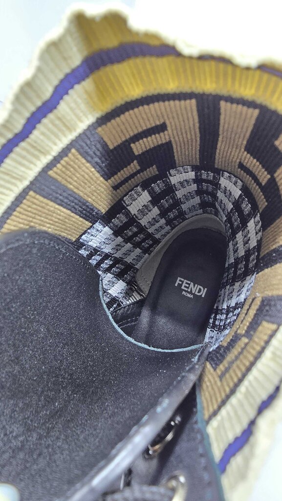 Fendi Rockoko Biker Boota