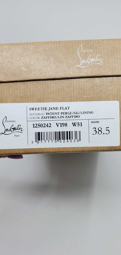Christian Louboutin Sweetie Jane Patent Leather Ballet Flats