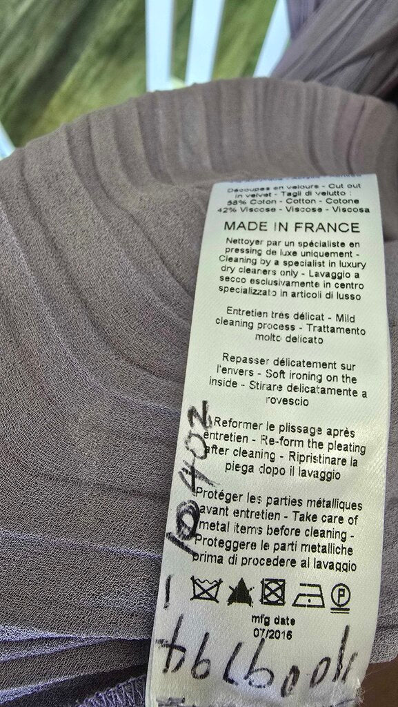 Lanvin sleeveless maxi dress with embroidered lace details