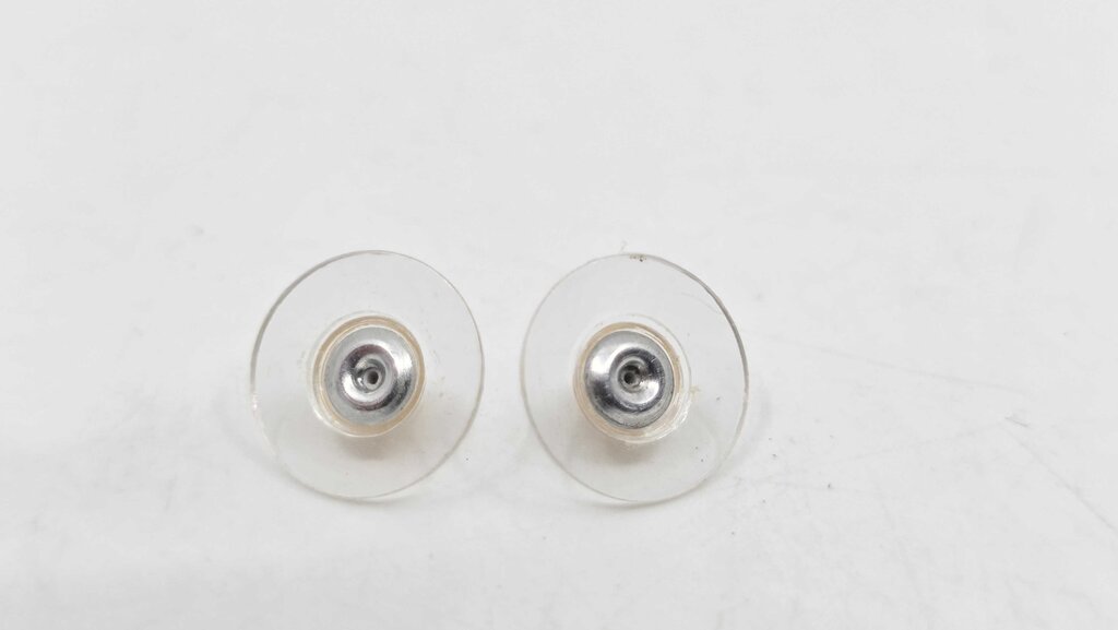 Chanel 2010 PVC round studs
