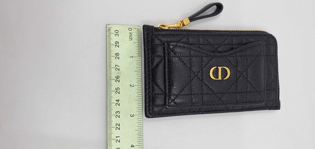 Dior Caro Cosmos Zipped Card Holder