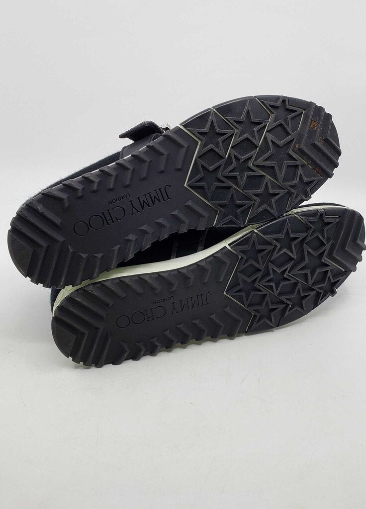 JIMMY CHOO CHERI OAKLAND KNIT SNEAKERS