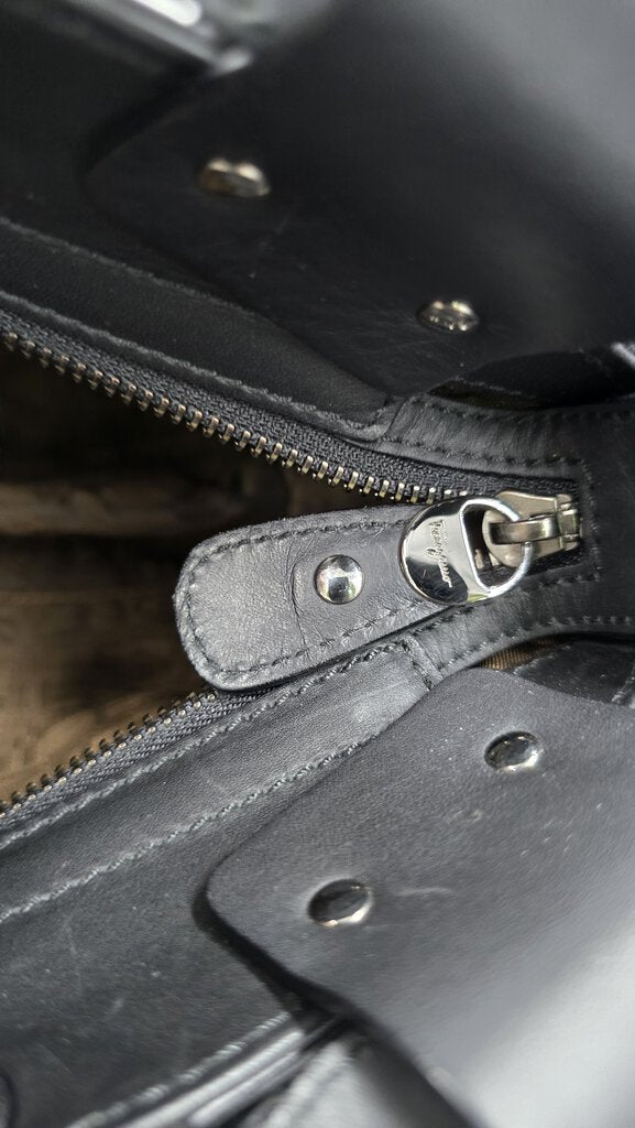 SALVATORE FERRAGAMO FONDENTE BAG BLACK