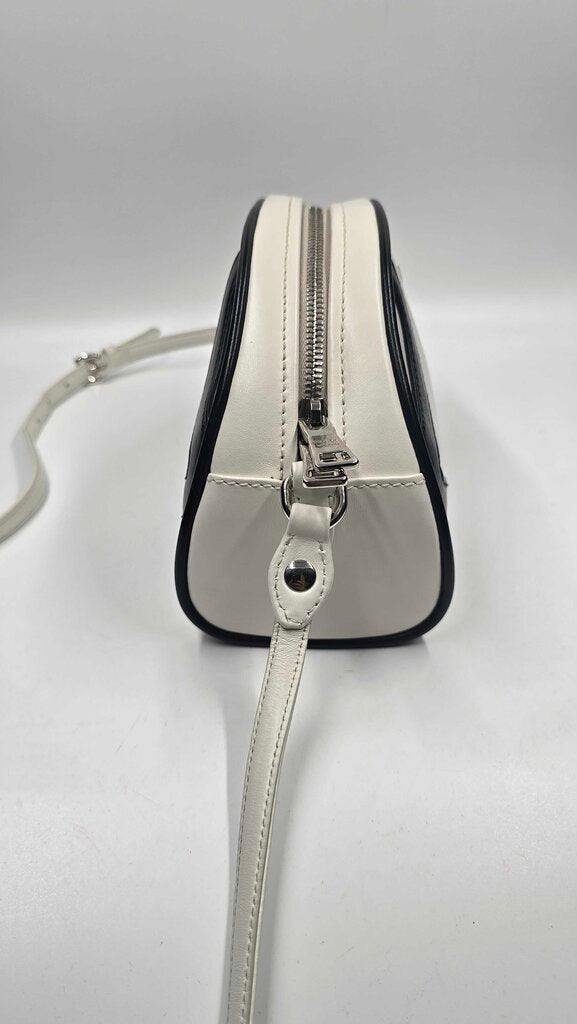 PRADA BOWLING BAG WHI/BLK