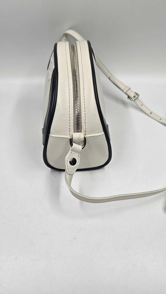 PRADA BOWLING BAG WHI/BLK