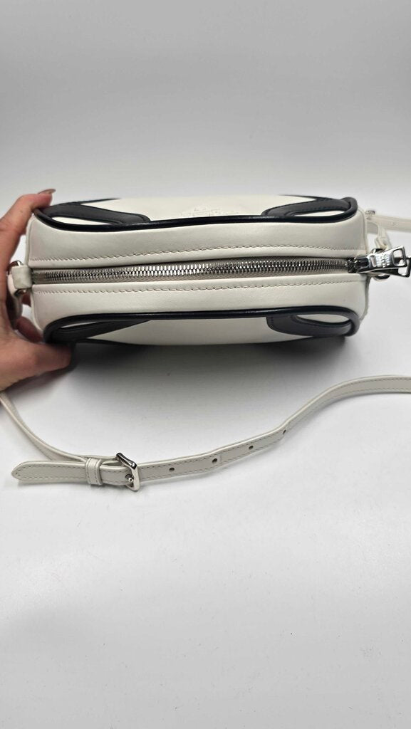 PRADA BOWLING BAG WHI/BLK