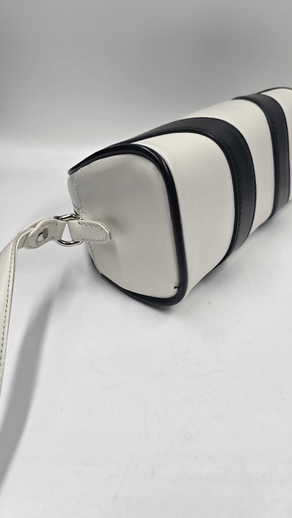 PRADA BOWLING BAG WHI/BLK