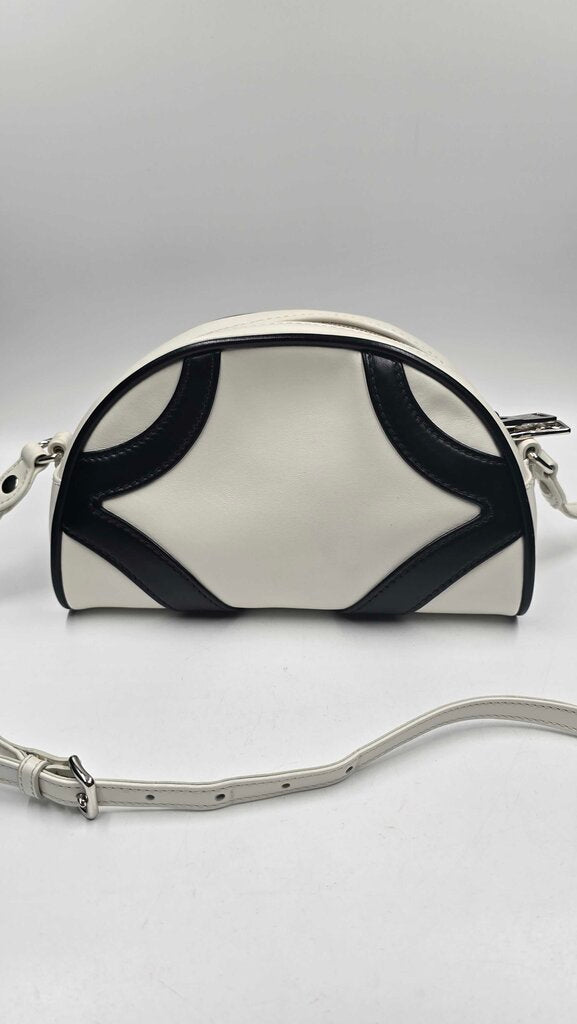 PRADA BOWLING BAG WHI/BLK