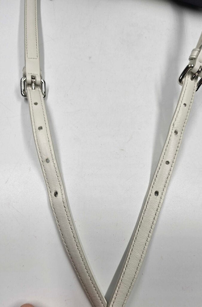 PRADA BOWLING BAG WHI/BLK