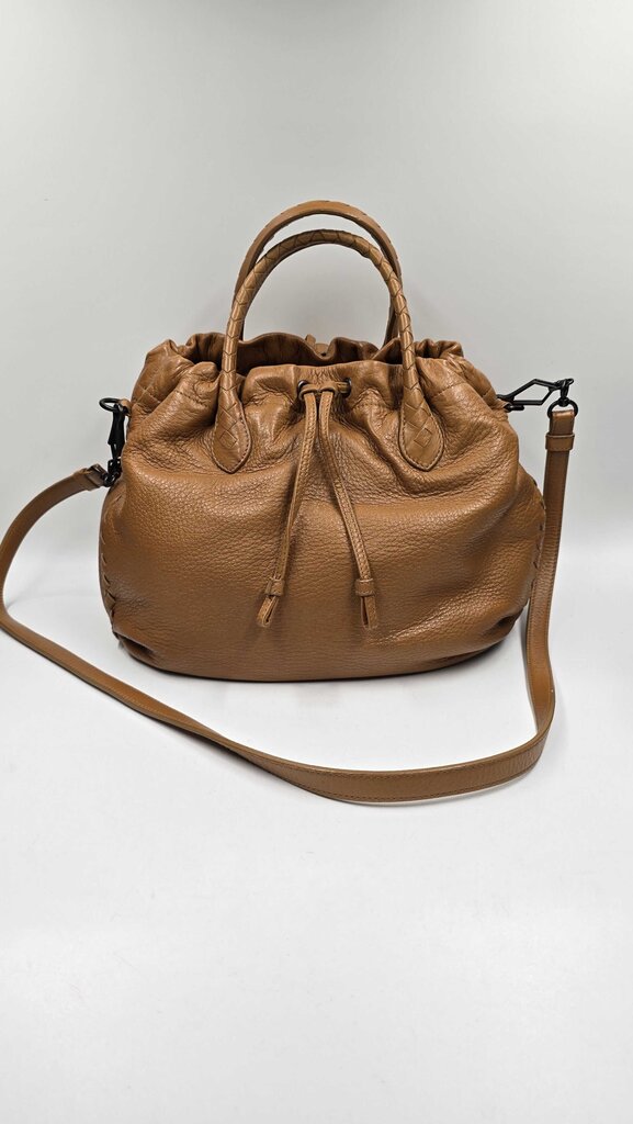 BOTTEGA VENETA INTRECCIATO DRAWSTRING CROSSBODY