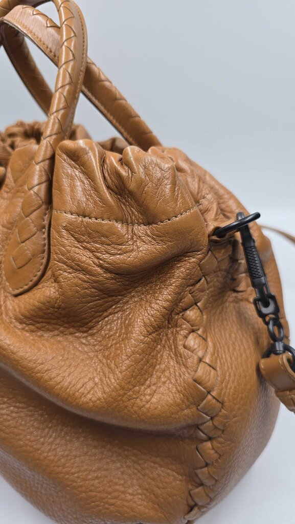 BOTTEGA VENETA INTRECCIATO DRAWSTRING CROSSBODY
