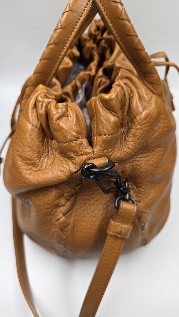 BOTTEGA VENETA INTRECCIATO DRAWSTRING CROSSBODY