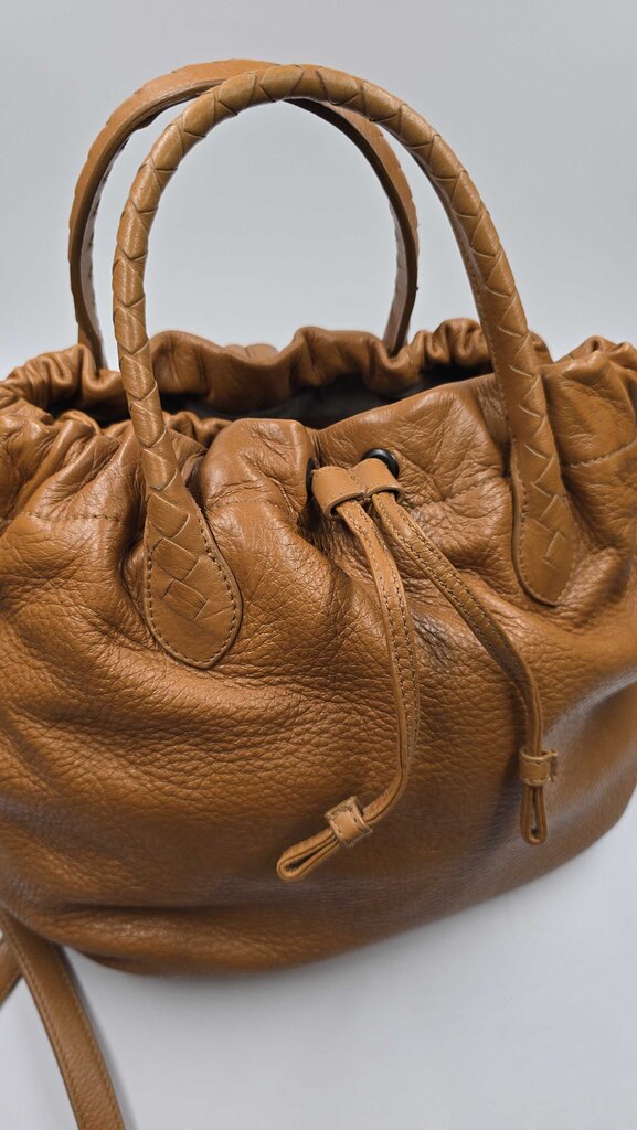 BOTTEGA VENETA INTRECCIATO DRAWSTRING CROSSBODY