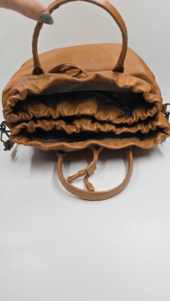 BOTTEGA VENETA INTRECCIATO DRAWSTRING CROSSBODY