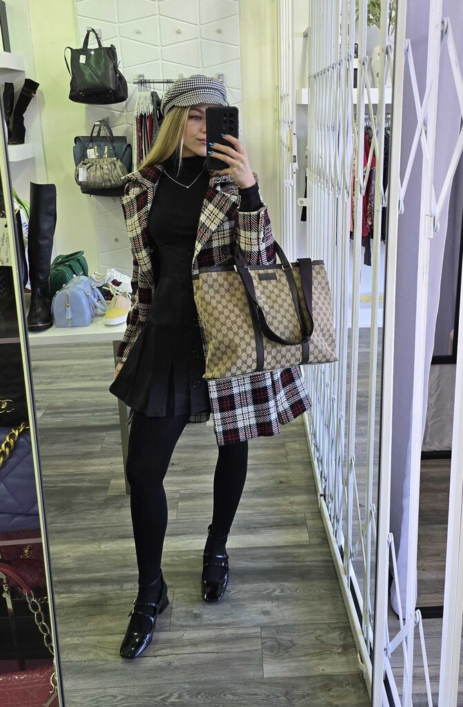 Gucci GG Canvas Joy Tote