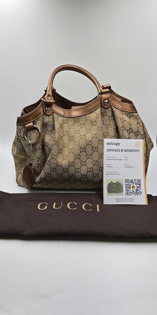 SUKEY GG CANVAS TOP HANDLE