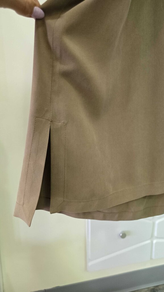 CADMIO BELTED SILK SHIRT DRESS