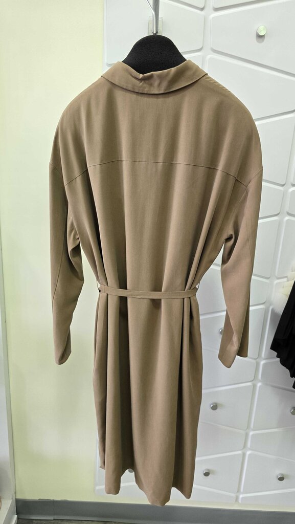 CADMIO BELTED SILK SHIRT DRESS