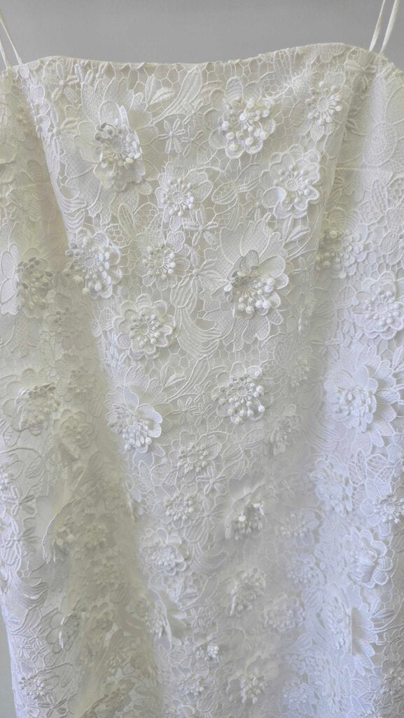 Zimmerman Raie Lace Flower Mini Dress