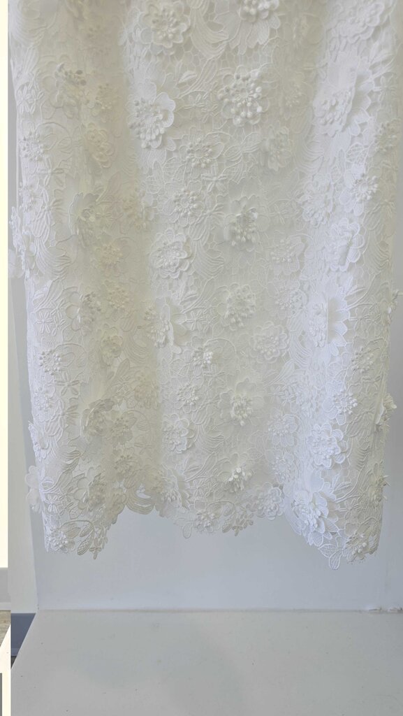 Zimmerman Raie Lace Flower Mini Dress