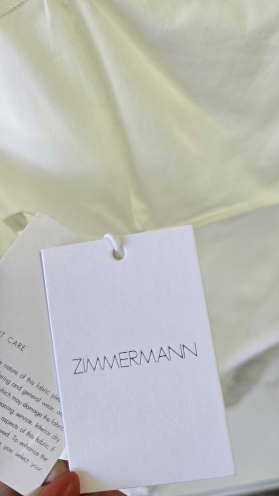 Zimmerman Raie Lace Flower Mini Dress