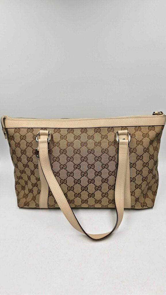 Gucci Abbey GG Canvas Tote