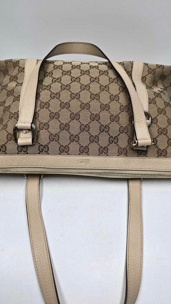 Gucci Abbey GG Canvas Tote