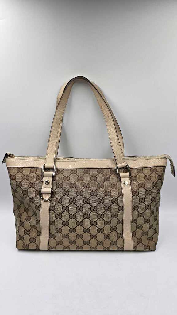 Gucci Abbey GG Canvas Tote