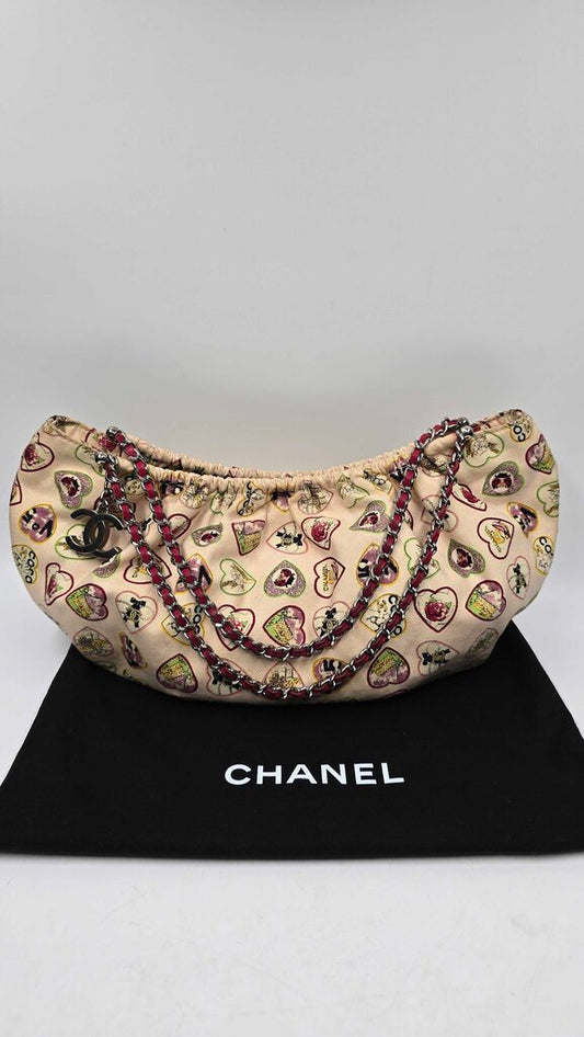 Chanel Vintage Heart Print Bag
