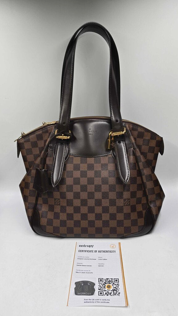 Louis Vuitton Verona MM Damier Ebene Satchel