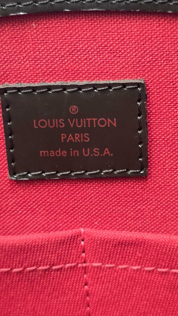 Louis Vuitton Verona MM Damier Ebene Satchel