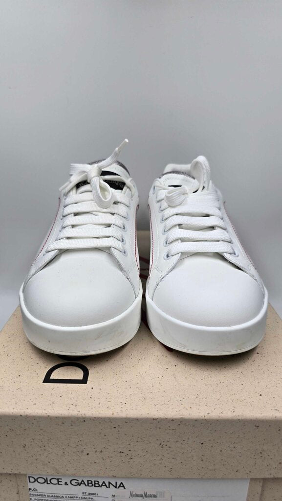 Dolce & Gabbana Calfskin Nappa Portofino Sneakers