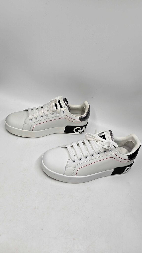 Dolce & Gabbana Calfskin Nappa Portofino Sneakers