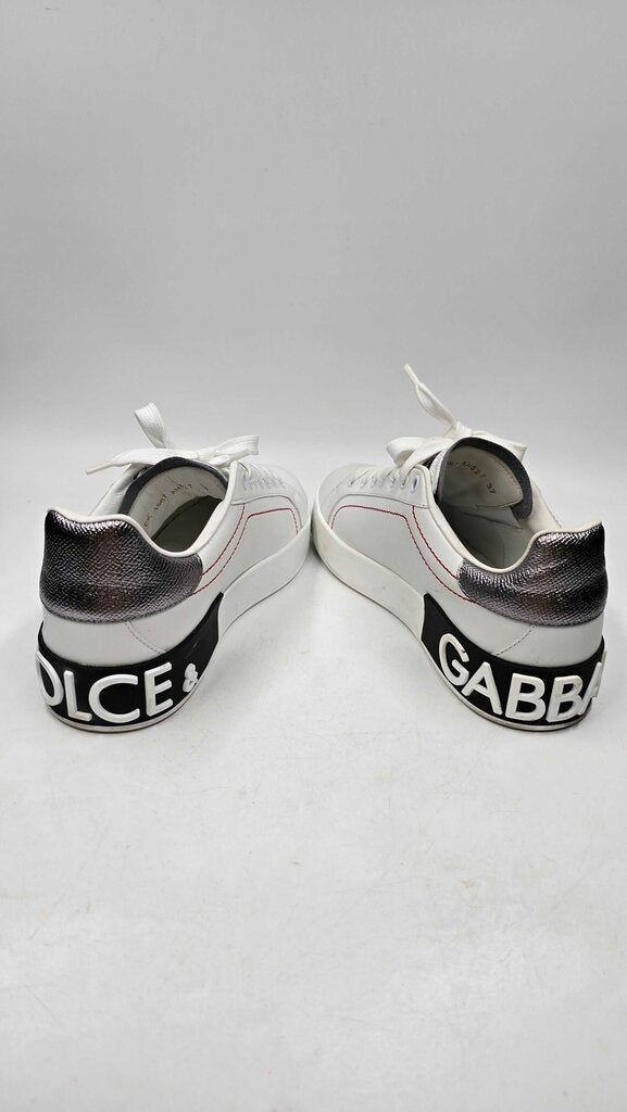 Dolce & Gabbana Calfskin Nappa Portofino Sneakers