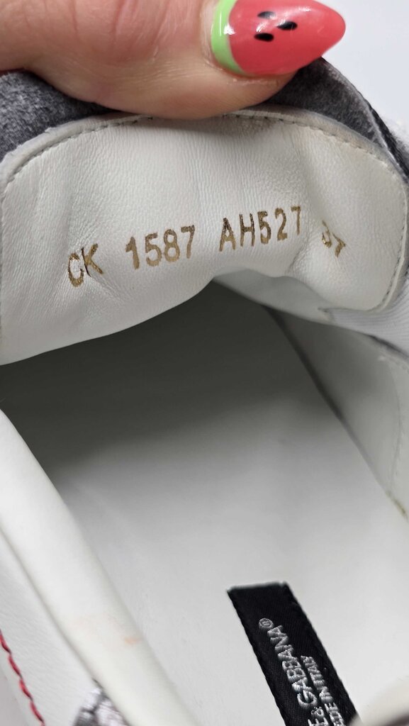 Dolce & Gabbana Calfskin Nappa Portofino Sneakers