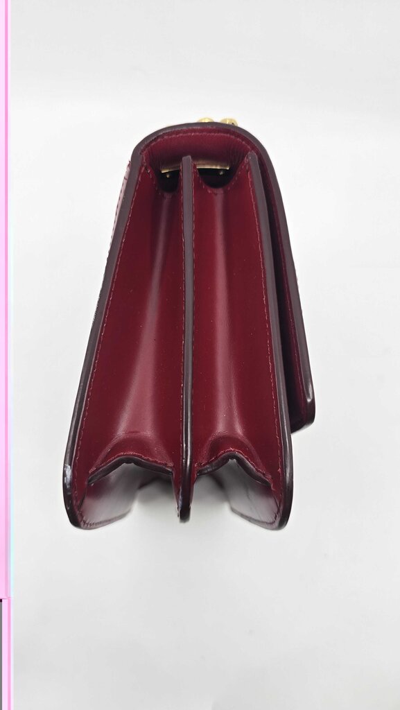 BURBERRY TB FLAP CHAIN BAG MONOGRAM EMBOSSED