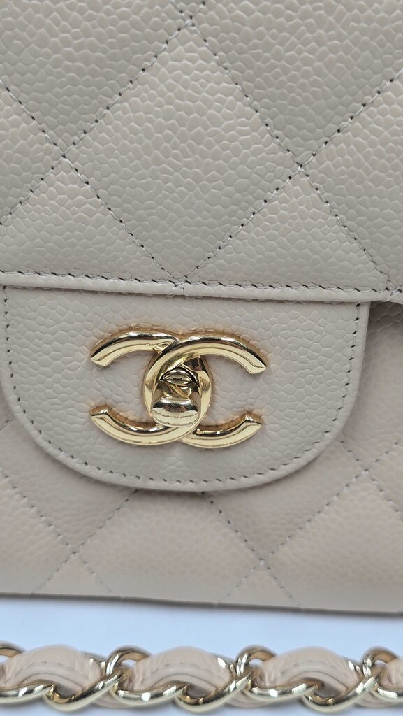 Chanel Doubleflap Classic Jumbo Cavier