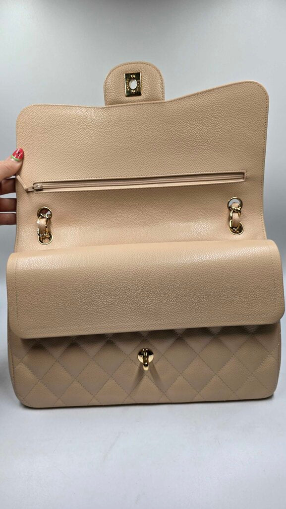 Chanel Doubleflap Classic Jumbo Cavier