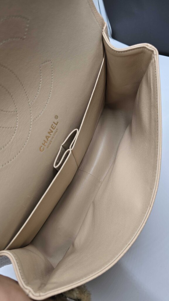 Chanel Doubleflap Classic Jumbo Cavier