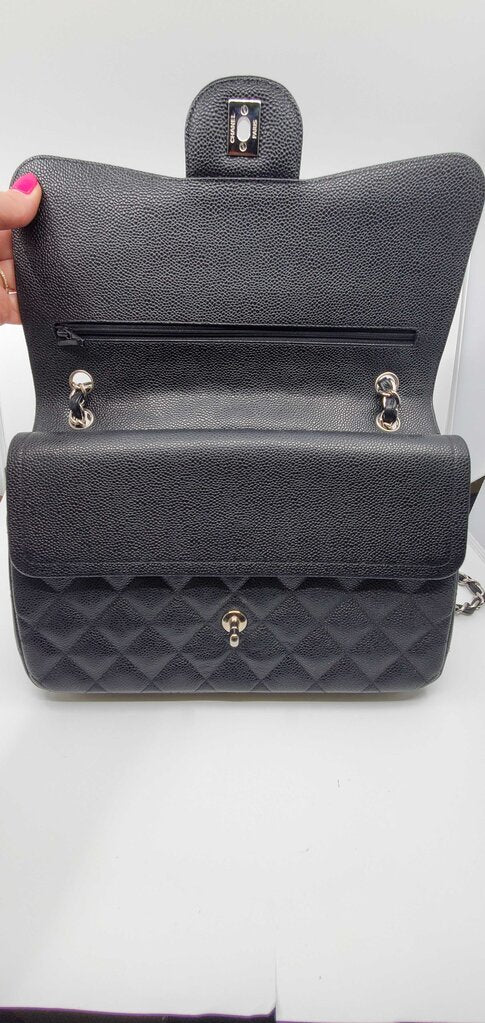 Chanel Doubleflap Classic Jumbo Cavier