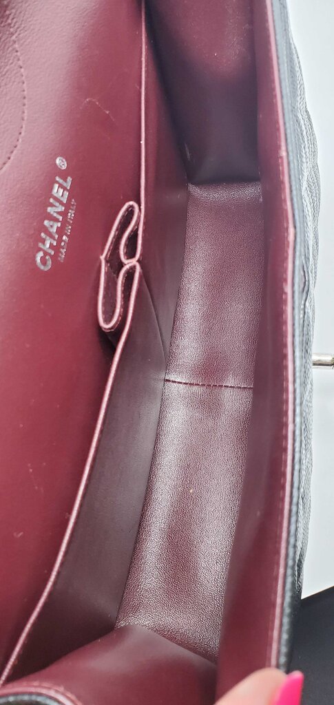 Chanel Doubleflap Classic Jumbo Cavier