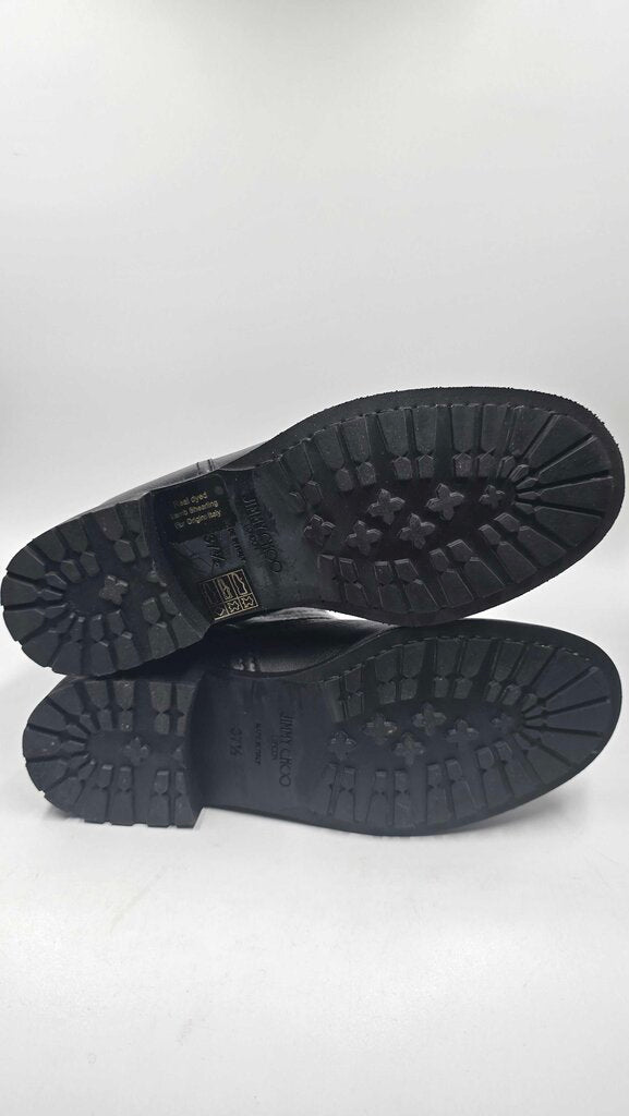 Jimmy Choo Short Moto Boots w/ Fur Lining