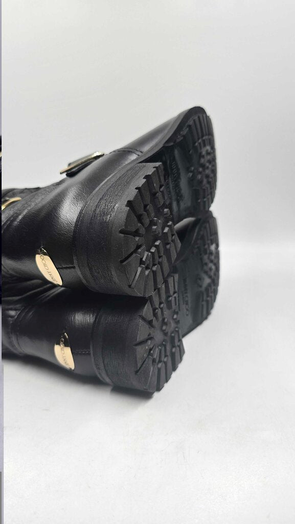 Jimmy Choo Short Moto Boots w/ Fur Lining