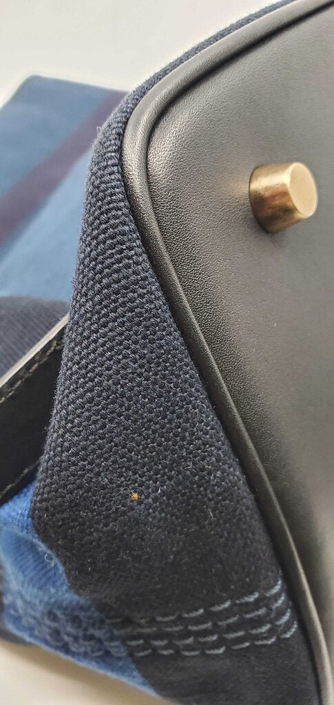 BURBERRY CANVAS CHECK OVERDYE MEDIUM HOBO