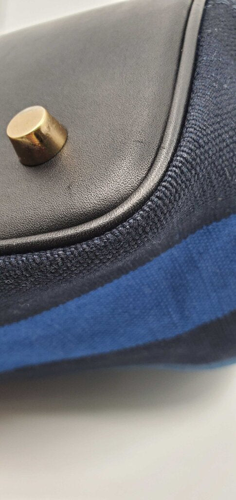 BURBERRY CANVAS CHECK OVERDYE MEDIUM HOBO