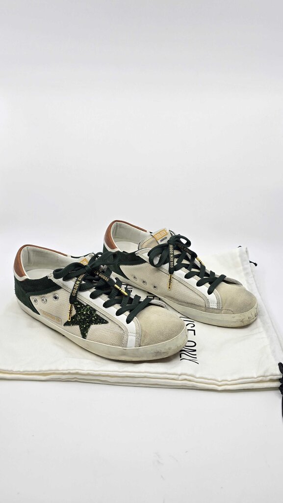 Golden Goose Superstar Glitter Low Top Sneakers