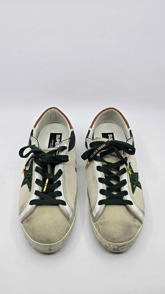 Golden Goose Superstar Glitter Low Top Sneakers